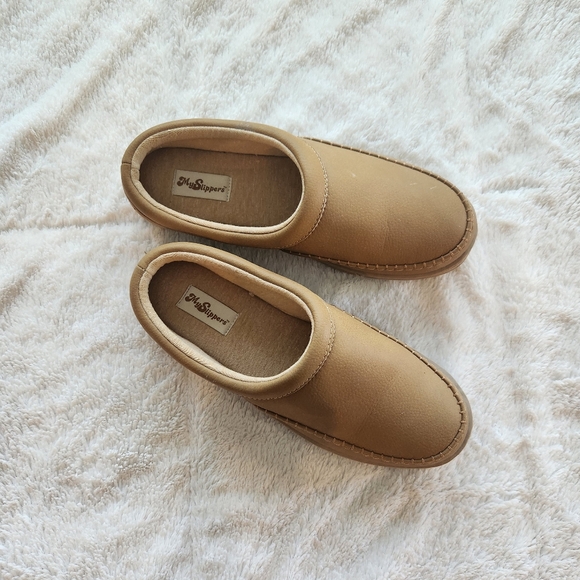 My Slippers Shoes - My Slippers Mike Lyndell Great Quality Ladies Size 9 Tan Super Comfortable